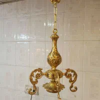 لوستر تک شاخه شاه عباسی|لوستر و چراغ آویز|اهواز, پادادشهر|دیوار