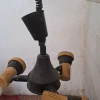 لوستر یا چراغ سه شاخه