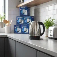 کلی جزئی کتری برقی/چایساز2 لیتراستیل/اتومات ارسال