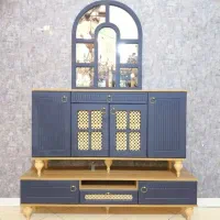 ست آینه کنسول و میز TV مدل گنبدی