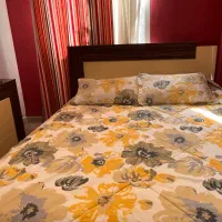 سرویس خواب کامل هایگلاس و ام دی اف قهو ای