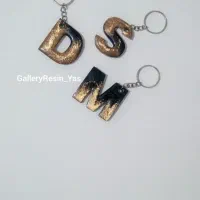 سرکلیدی حروفی رزینی، ساعت دیواری رزینی