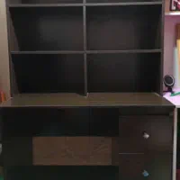 فروش دوعددمیزتحریروکتابخانه کاملانو دردورنگ|میز تحریر و کامپیوتر|شیراز, منطقه هوایی شهید دوران|دیوار
