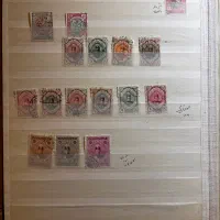 آلبوم تمبر قاجار تا جمهوری|کلکسیون سکه، تمبر، اسکناس|یزد, |دیوار