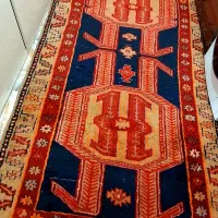یک جفت فرش کناره دستبافت