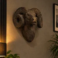 مجسمه سر قوچ