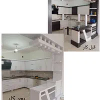 نصب تخصصی برچسب کابینت،استیکر و پوستر سه‌بعدی|خدمات پیشه و مهارت|مشهد, وکیل‌آباد|دیوار