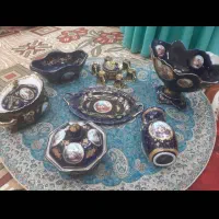 ظروف مسی و لاجوردی|ظروف سرو و پذیرایی|بابل, |دیوار