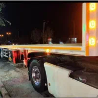 ساخت انواع تریلرهای کمرشکن لبه و کفی