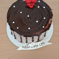 کیک خانگی گل نرگس|خوردنی و آشامیدنی|قم, شهرک مهدیه|دیوار