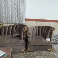 مبل ۷نفره درحد نو|مبلمان خانگی و میز عسلی|شازند, |دیوار