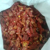 گوجه کوردی خشک و بامیه خشک ورب گوجه