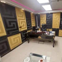 میز منشی و مدیریت اداری مشکی شیک