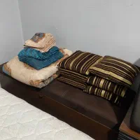 سرویس خواب دونفره مارک سنا چوب|تخت و سرویس خواب|شاهین‌شهر, عطار|دیوار