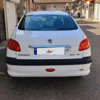 ۲۰۶ sd مدل ۹۴ موتور بزرگ v8  بدون رنگ ضربه