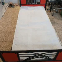 4عددتخت یک نفره فلزی محکم|تخت و سرویس خواب|اقبالیه, |دیوار