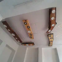 لوستر خاص چوبی دست ساز