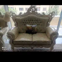 مبل ۷نفره باسه میز ،،یک تخته فرش