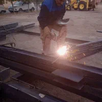 جوشکاری اسکلت و انواع برش کاری ،سایبان