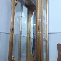 مبل استیل چوب گردو۷نفره بسیار شیک ومحکم|مبلمان خانگی و میز عسلی|قم, شهرک فاطمیه|دیوار