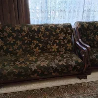 مبل ۷نفره چوب گردو