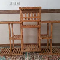 جا گلدونی چوبی|گل و گیاه طبیعی|جغتای, |دیوار