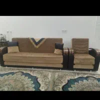 مبل تختخواب شو 10 نفره در 2 رنگ در حد نو