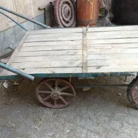 گاری چهارچرخ|ابزارآلات|شیراز, سیاه سنگ|دیوار