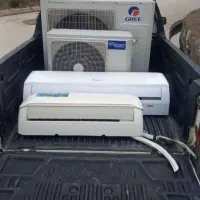 مشتری انواع کولر گازی سالم سوخته پنجریی دوتکه