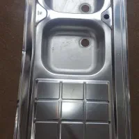 سینک ظرفشویی دوقلو روکار