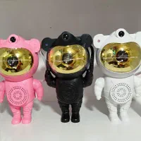 چراغ خواب کهکشانی فضانورد 3D اسپیکر دار