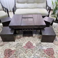 جلو مبلی و عسلی ، تاب ، میز تی وی