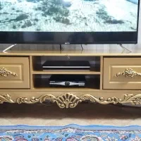 اینه کنسول معرق کاری-بوفه و میز تی وی طلایی|بوفه، ویترین، کنسول|تهران, مشیریه|دیوار