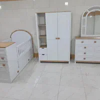 مدل لاله//سرویس تخت و کمد نوزاد و نوجوان،
