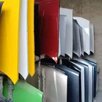 قطعات  ایران خودرو وسایپا کاپوت وگلگیر رنگی
