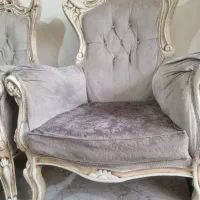 مبل ۷ نفره سلطنتی چوب گردو