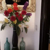 گل مصنوعی ورق بزنید|گل مصنوعی|قم, هفت تیر|دیوار