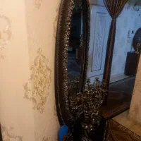 میز واینه وشمع دانی