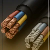 فروش سیم وکابل مسی و آلومینیومی
