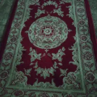 قالیچه کوچیکه یکم سوختگی داره باغذا معاوضه دارم