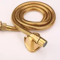 مجموعه ۶ تیکه شیرآلات بامبو طلایی|مصالح و تجهیزات ساختمان|پاکدشت, خاتون آباد|دیوار