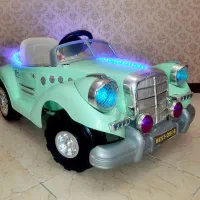 دو عدد ماشین شارژی موزیکال فلشخور (چک صیادی)