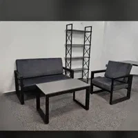 میز پایه فلزی ال کارمندی کارشناسی ریاست و صندلی...|دفتر کار|فردیس, |دیوار