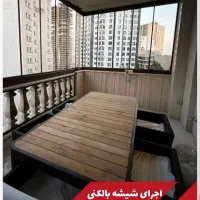 نصب شیشه بالکنی و ریلی|خدمات پیشه و مهارت|بیرجند, |دیوار