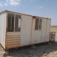 کانکس ۱۰ متری همراه دو عدد تانکر ۱۰۰۰ لیتری رایگان|مصالح و تجهیزات ساختمان|تبریز, |دیوار