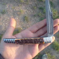 ابرویی استاد نادر تیغه دمشقی سفارشی