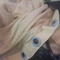 پرده حریر پانچ شده