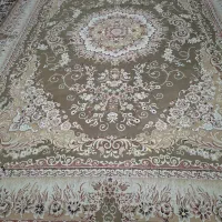 فرش گل ابریشم