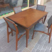 میز ناهارخوری تمام راش