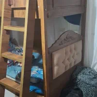 تخت دوطبقه|تخت و سرویس خواب|آستانه اشرفیه, |دیوار